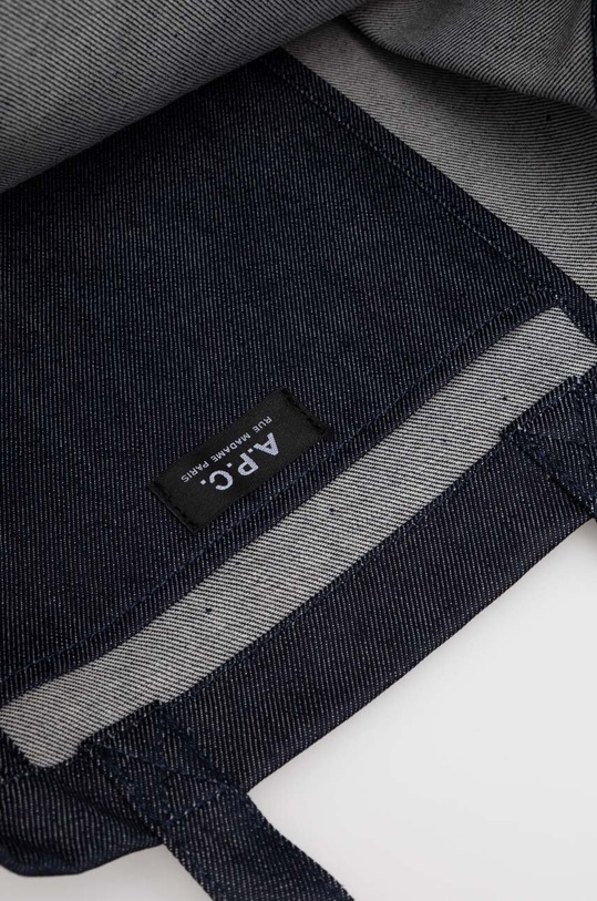 Taška A.P.C. tote lou mini anses COCSX.M61569 tmavomodrá