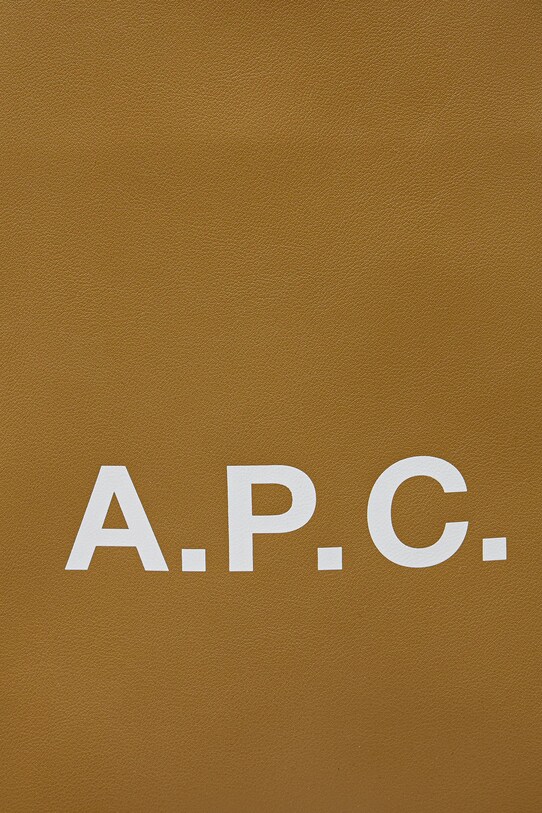 A.P.C. geantă tote ninon small verde PUAAT.M61861