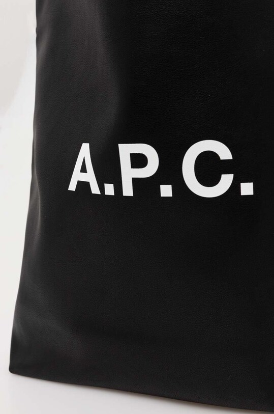 Taška A.P.C. tote ninon small čierna PUAAT.M61861