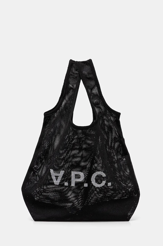 Torba A.P.C. sac shopping rebound tekstil crna PSAEU.H61679