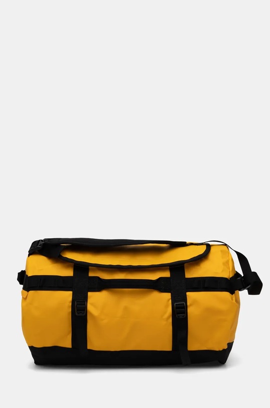 Αθλητική τσάντα The North Face Base Camp Duffel 50L υφασμάτινο κίτρινο NF0A52ST4WP1
