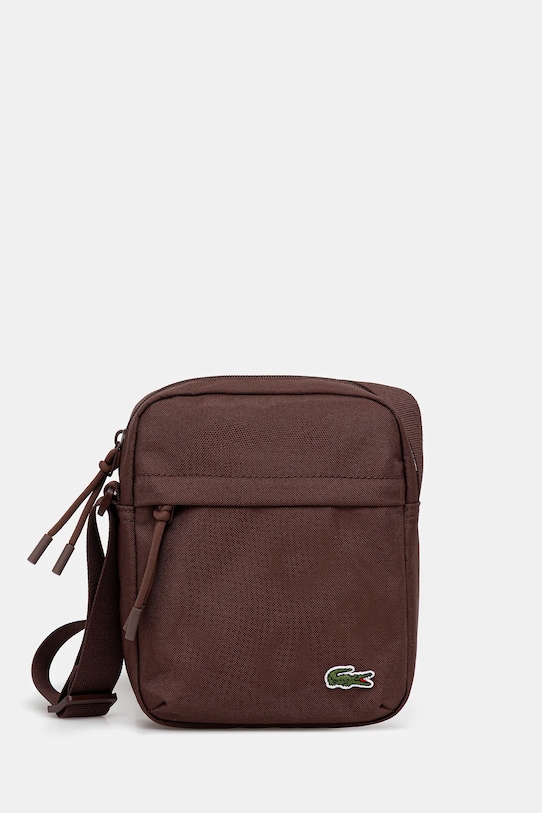 Lacoste borsetta semplice marrone NU4788NE