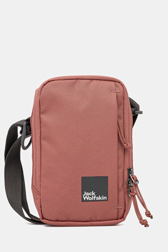 Torbica za okoli pasu Jack Wolfskin Konya Tekstil rdeča 8007821