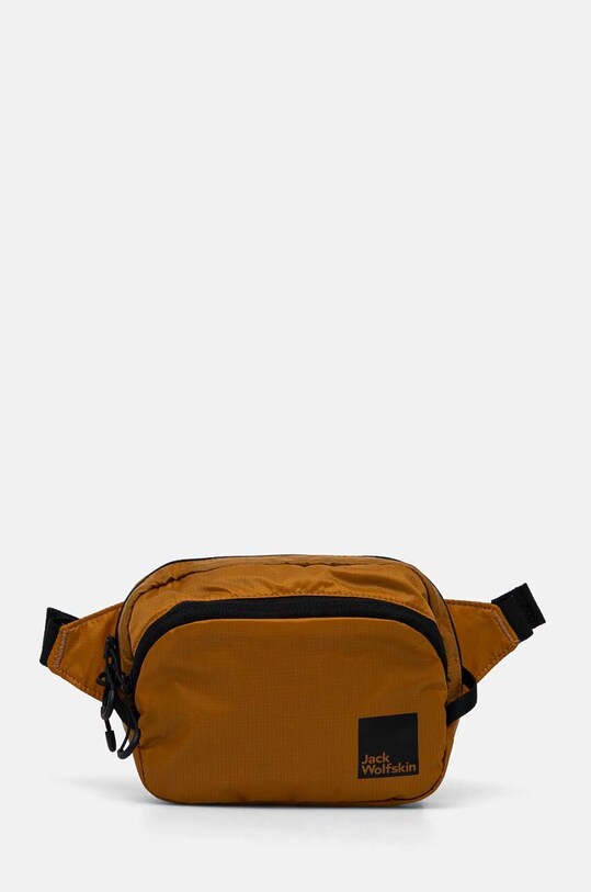 Τσάντα φάκελος Jack Wolfskin Wandermood υφασμάτινο καφέ 8007891