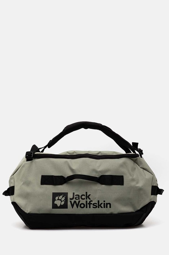 Sportovní taška Jack Wolfskin All-In Duffle 45 potisk zelená A62111