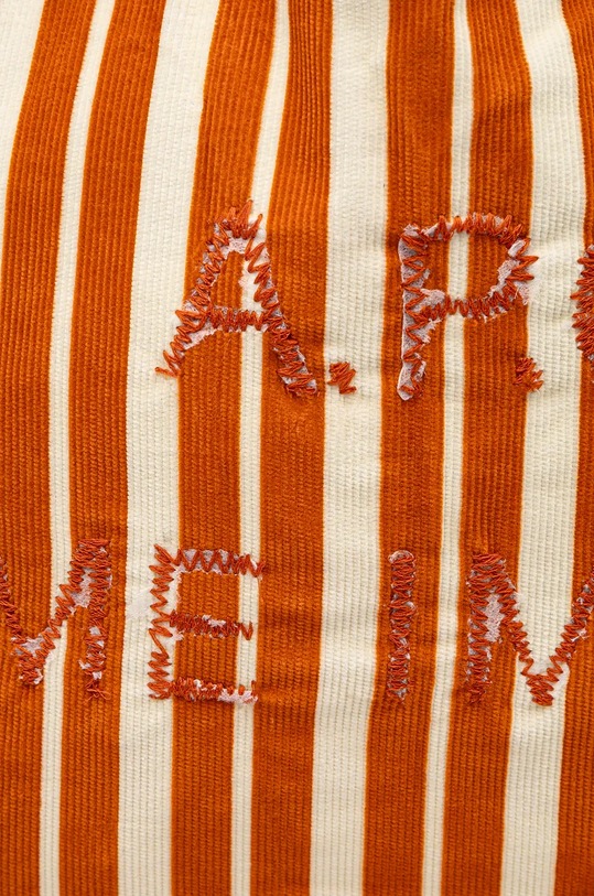 A.P.C. cotton handbag Shopping Leash orange COHEM.M61966.EAA
