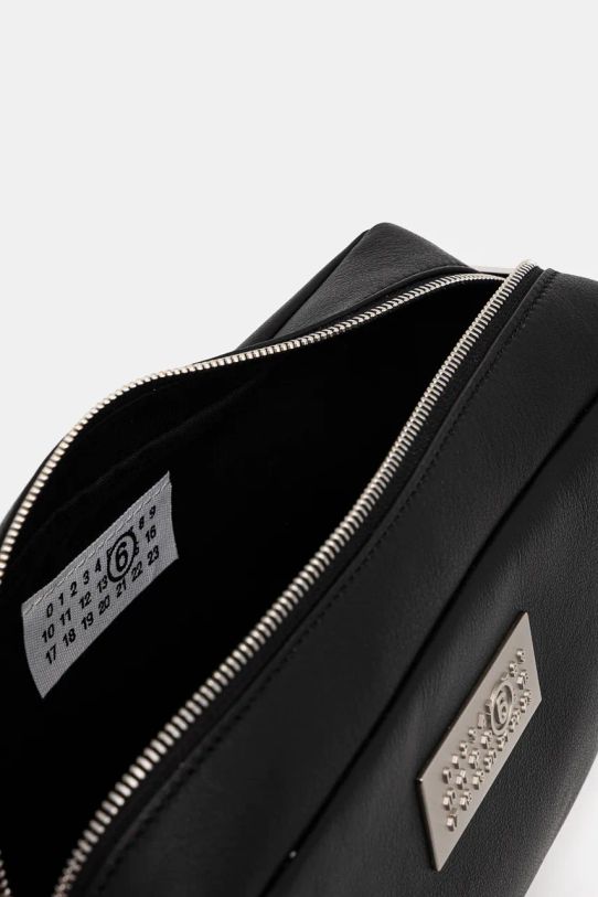 MM6 Maison Margiela pochette in pelle SB6WG0014.P7182 nero