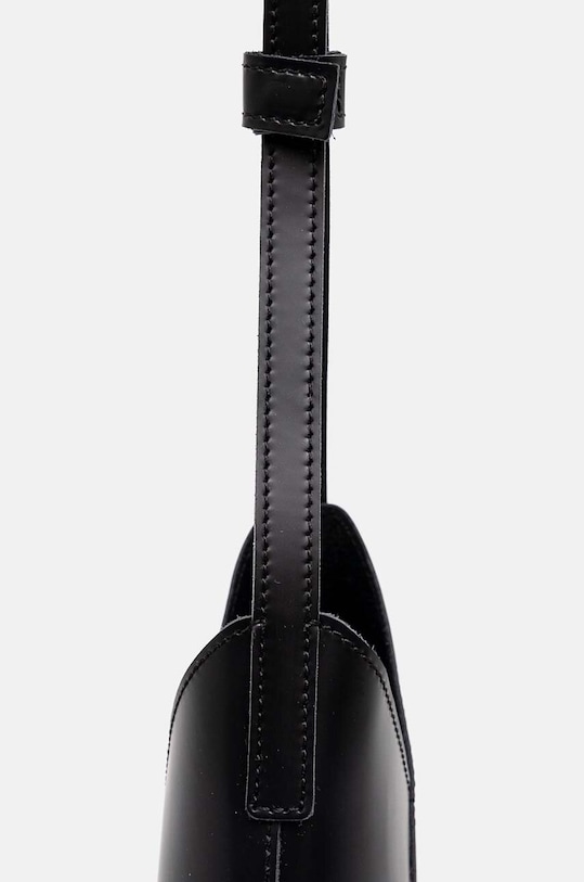 Δερμάτινο φακελάκι MM6 Maison Margiela SB6ZI0014.P7183 μαύρο