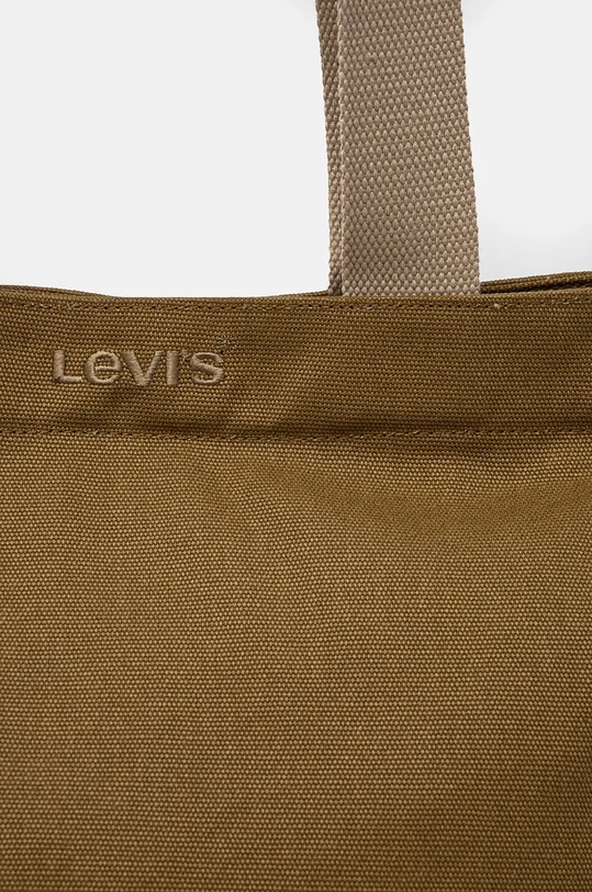 Bavlněná kabelka Levi's zelená D7546.0017