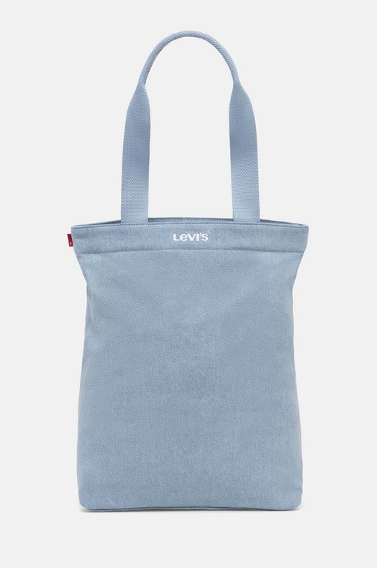 Бавовняна сумка Levi's гладкий блакитний D7546.0018