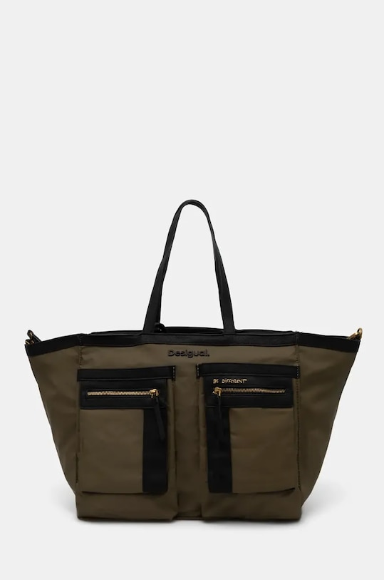 Torba Desigual HOPPER GUIMAR MAXI MUL odgovara formatu A4 zelena 24WAXY03