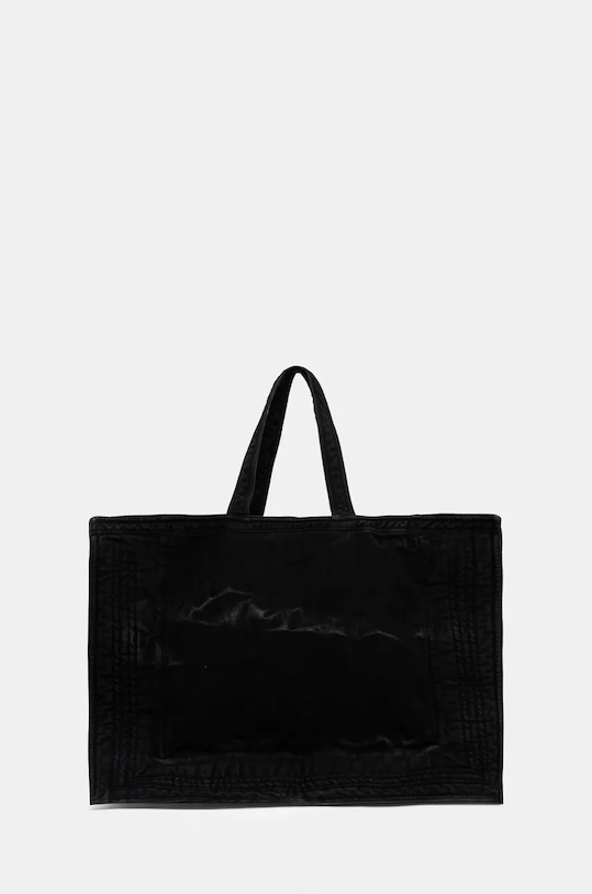 Accesorii Y/Project geantă din denim MAXI WIRE CABAS BAG 620BA005 negru