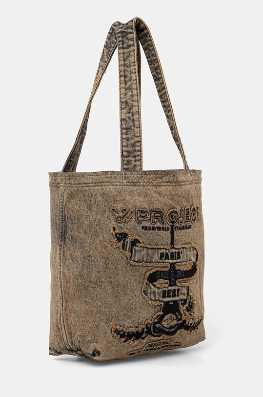 Džínová taška Y/Project PARIS' BEST TOTE BAG 620BA004 béžová AW24