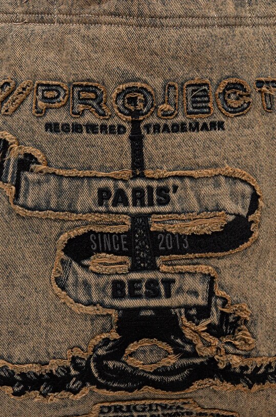 Džínová taška Y/Project PARIS' BEST TOTE BAG béžová 620BA004