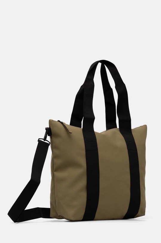 Rains geanta Tote Bag Mini W3 14160.44 verde AW24