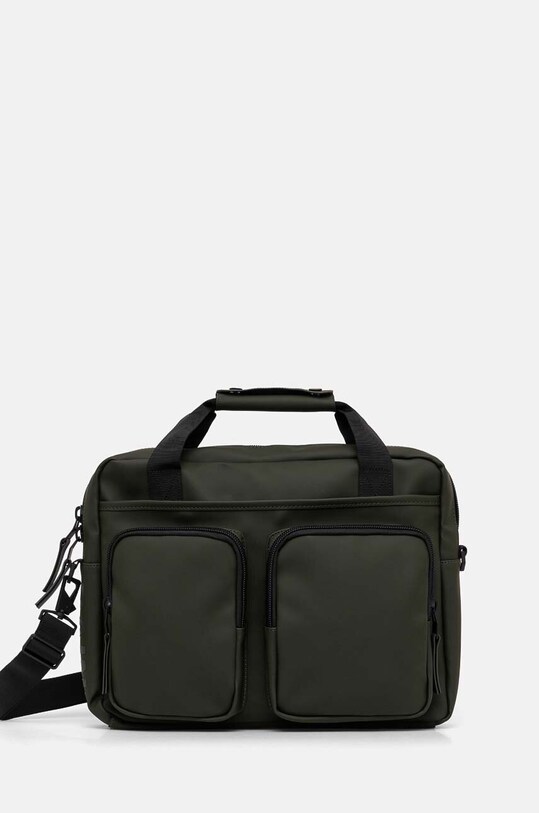 Rains geanta Texel Tech Bag W3 uni verde 14250.03