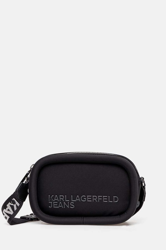 Τσάντα Karl Lagerfeld Jeans υφασμάτινο μαύρο 246J3016