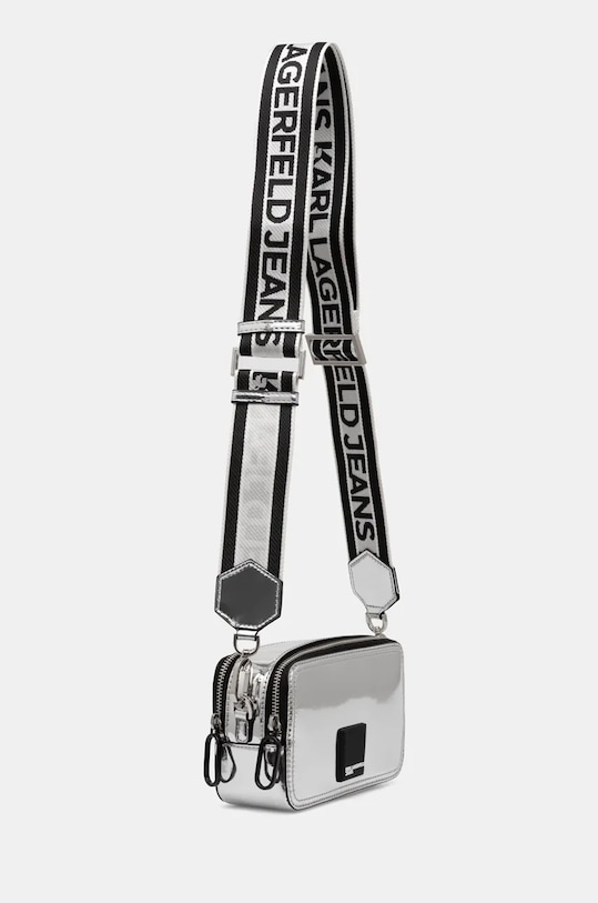 Karl Lagerfeld Jeans saszetka 246J3028 srebrny AW24