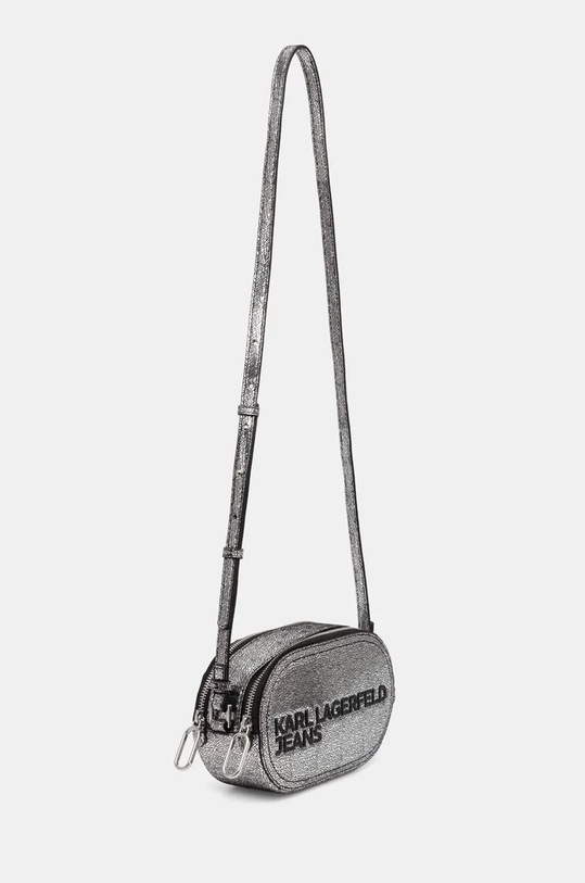 Ledvinka Karl Lagerfeld Jeans 246J3059 stříbrná AW24