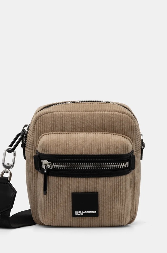 Karl Lagerfeld Jeans saszetka tekstylny zielony 246D3074