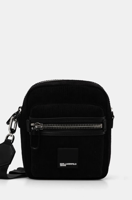 Ledvinka Karl Lagerfeld Jeans nášivka černá 246D3074