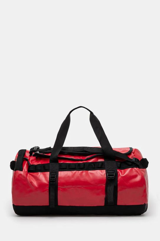 Taška The North Face Base Camp Duffel - M vzorovaný červená NF0A52SA54A1