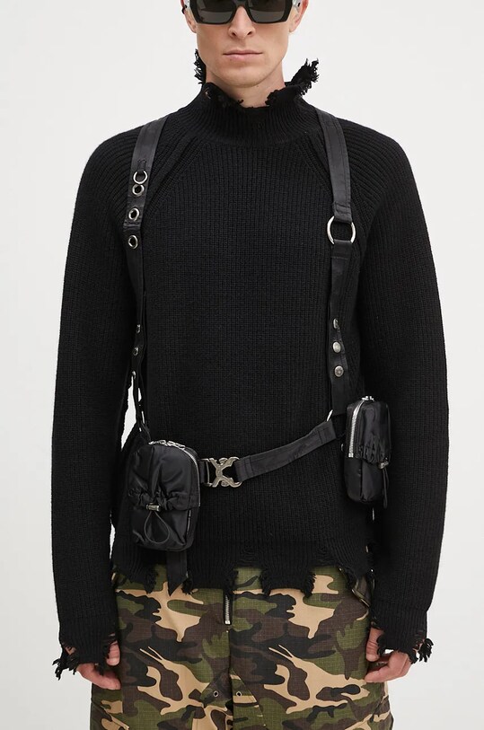 Andersson Bell contenitore per cinture Harness Pocket Bag nero aaa410u
