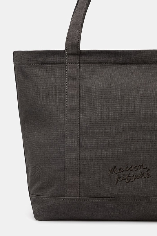 Akcesoria Maison Kitsuné torba bawełniana Fox Head LW05104WW0107 zielony