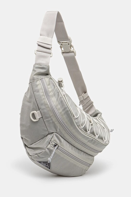 thisisneverthat marsupio Washed Nylon Lumbar Pack TN243WBASB02 grigio AW24