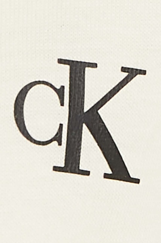 Chłopiec Calvin Klein Jeans t-shirt bawełniany dziecięcy 2-pack IB0IB01093.9BYH.128.176 zielony