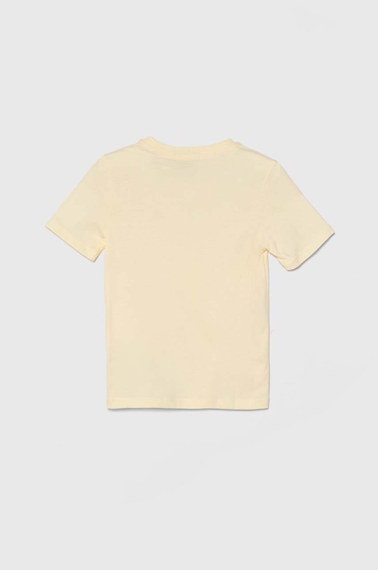 Dětské bavlněné tričko Calvin Klein Jeans IB0IB01319.9BYH.104.116 žlutá AW24