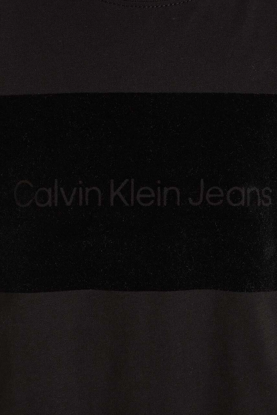 Calvin Klein Jeans t-shirt dziecięcy czarny IB0IB02265.9BYH