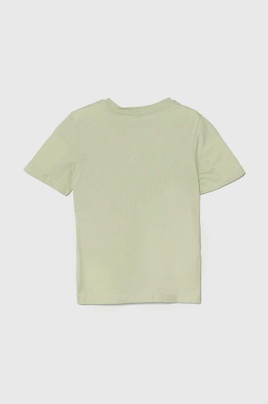 Calvin Klein Jeans gyerek pamut póló IU0IU00543.9BYH.128.176 zöld AW24