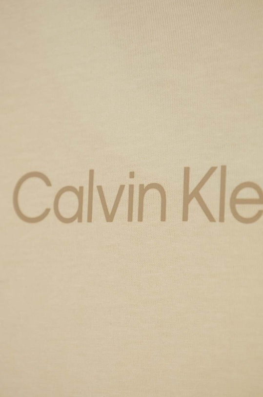 Chłopiec Calvin Klein Jeans t-shirt bawełniany dziecięcy IU0IU00599.9BYH.104.116 żółty