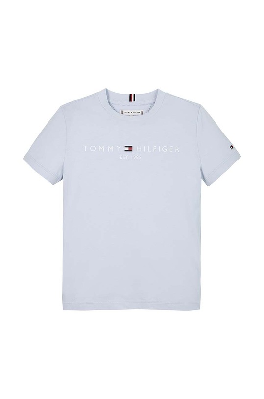 Dětské bavlněné tričko Tommy Hilfiger KS0KS00397.9BYH.92.122 modrá AW24