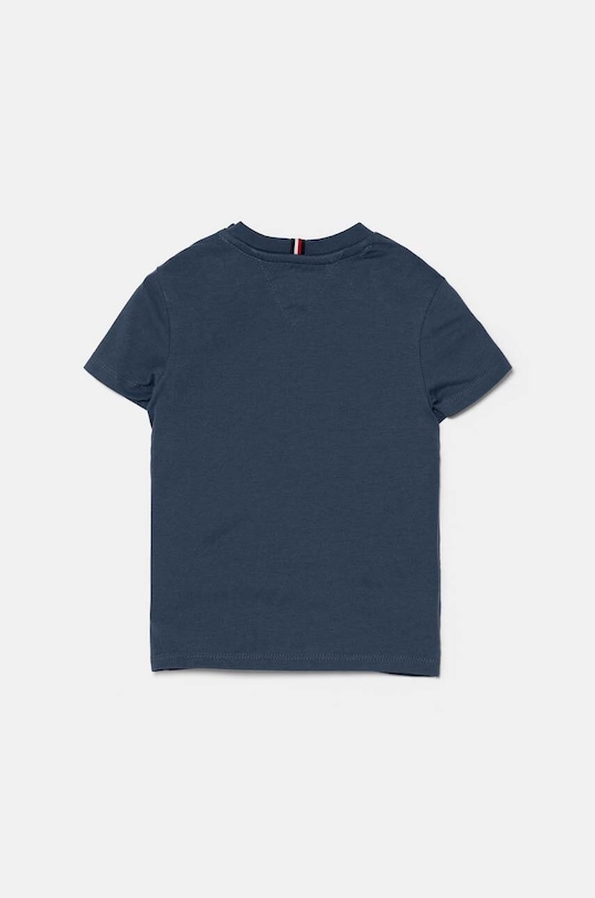 Tommy Hilfiger t-shirt bawełniany dziecięcy KS0KS00397.9BYH.92.122 niebieski AW24