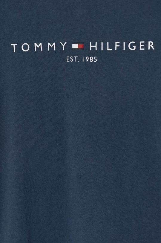 CHLAPEC Dětské bavlněné tričko Tommy Hilfiger KS0KS00397.9BYH.128.176 modrá