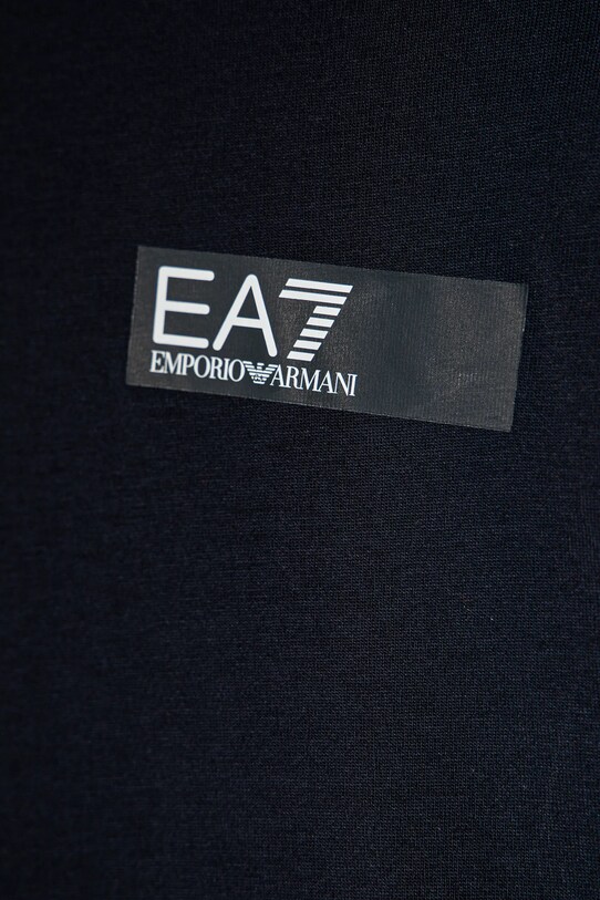 Мальчик Детская хлопковая футболка EA7 Emporio Armani 6DBT59.BJ02Z голубой