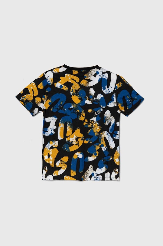 Guess t-shirt bawełniany dziecięcy L4YI04.K8HM3.9BYH niebieski AW24