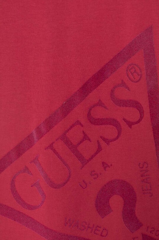 Băieți Guess tricou de bumbac pentru copii L4YI32.K8HM4.9BYH rosu