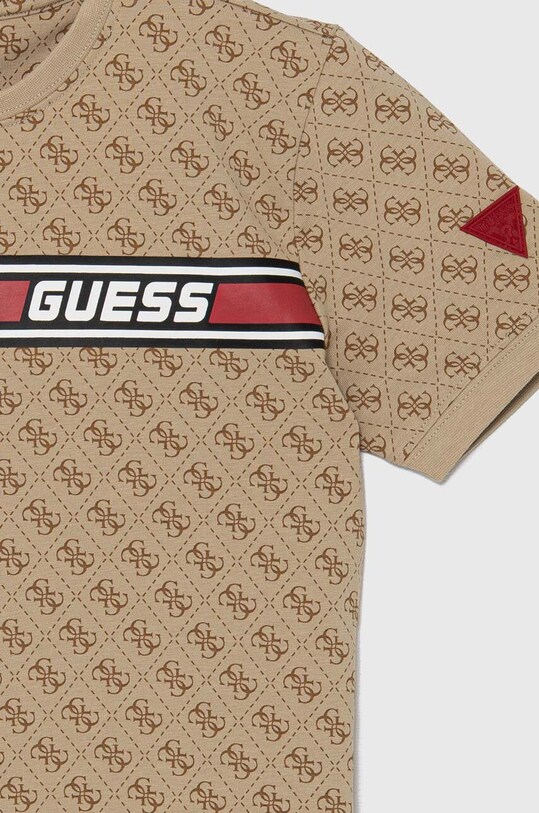 Мальчик Детская футболка Guess L4YI47.J1314.9BYH бежевый