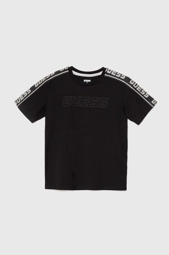 Detské tričko Guess s elastanom čierna L4YI50.J1314.9BYH