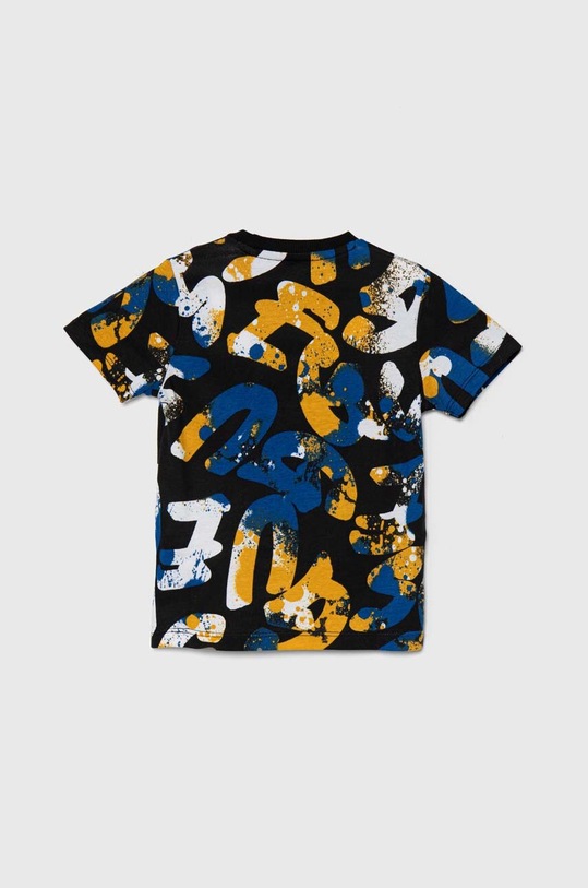 Guess t-shirt bawełniany dziecięcy N4YI06.K8HM3.9BYH czarny AW24