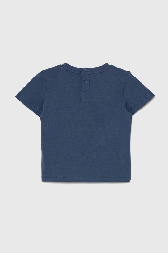 Guess t-shirt bawełniany niemowlęcy N4YI07.K8HM4.9BYH granatowy AW24