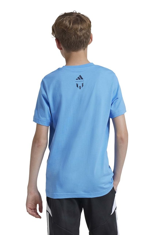 adidas Performance t-shirt bawełniany dziecięcy Y MESSI G T IW0184