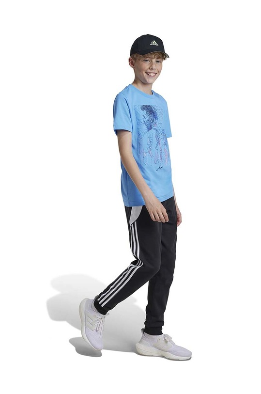 adidas Performance t-shirt bawełniany dziecięcy Y MESSI G T IW0184