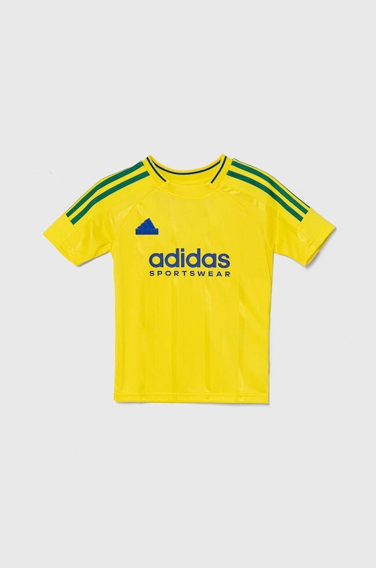 Dětské tričko adidas J NP TEE kulatý žlutá IY0144