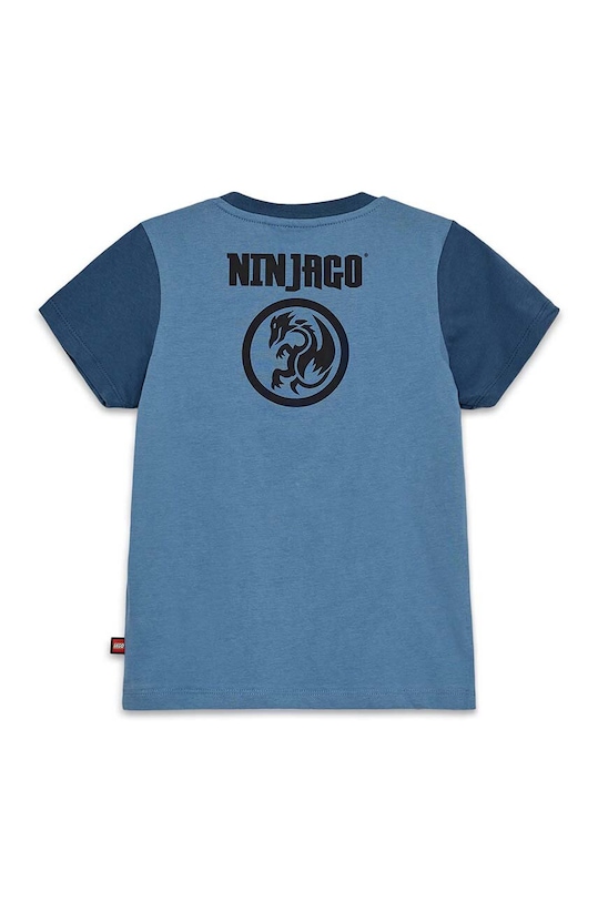 Lego tricou de bumbac pentru copii LWTANO 606 12011274 albastru AW24