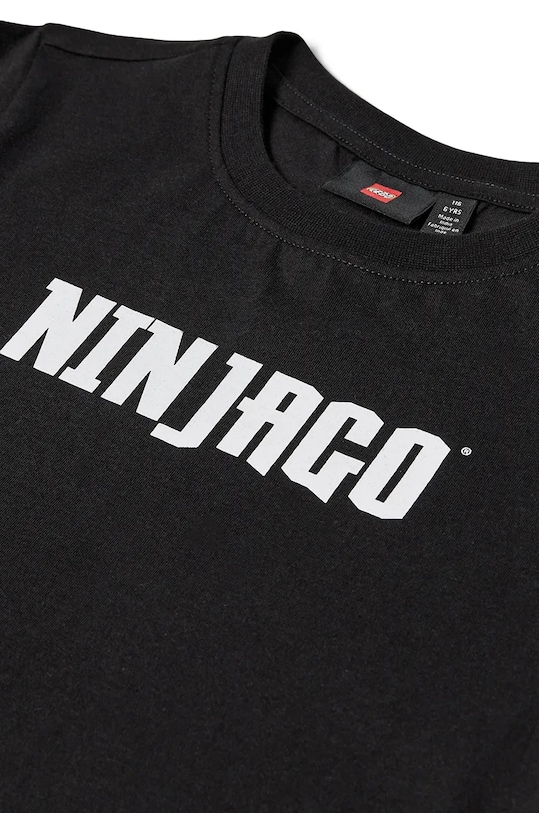 Băieți Lego tricou de bumbac pentru copii LWTANO 613 12011276 negru