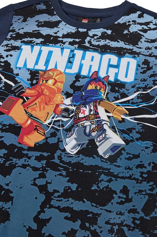 Дитяча бавовняна футболка Lego LWTANO 609 темно-синій 12011294